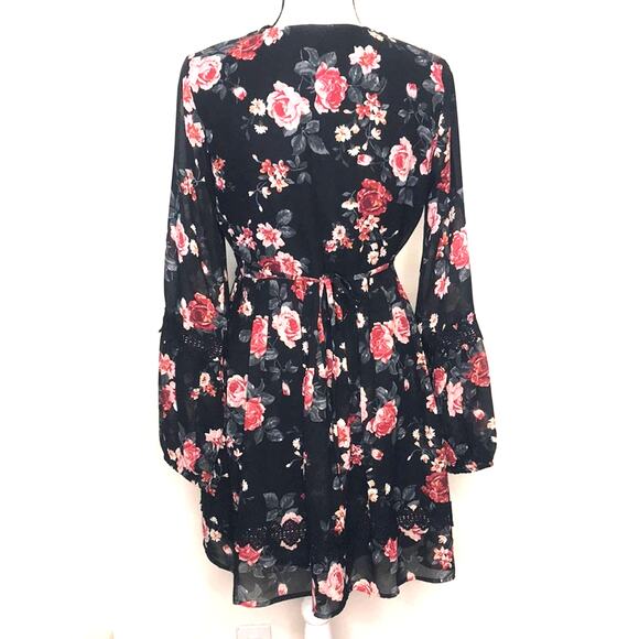 AMERICAN RAG FLORAL DRESS WOMENS SIZE XS - Picture 5 of 7